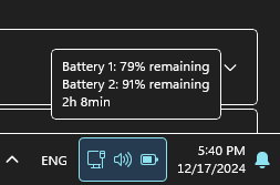 Διάρκεια ζωής μπαταρίας σε Windows 11: 2 ώρες